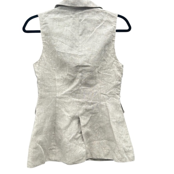 Reformation Billie Linen Vest - Picture 5 of 10